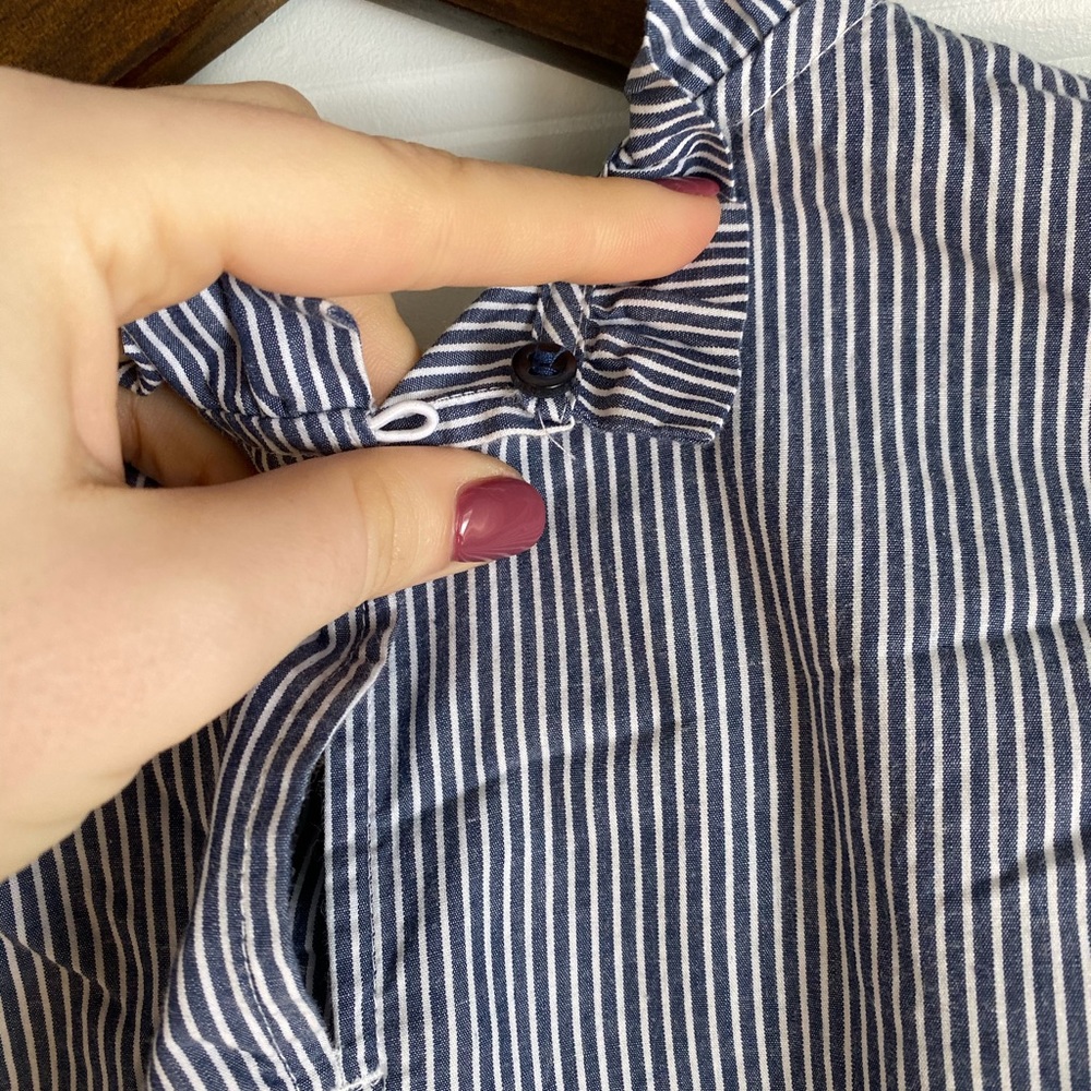 High Ruffle Neck Shirt - Picture 7 of 7